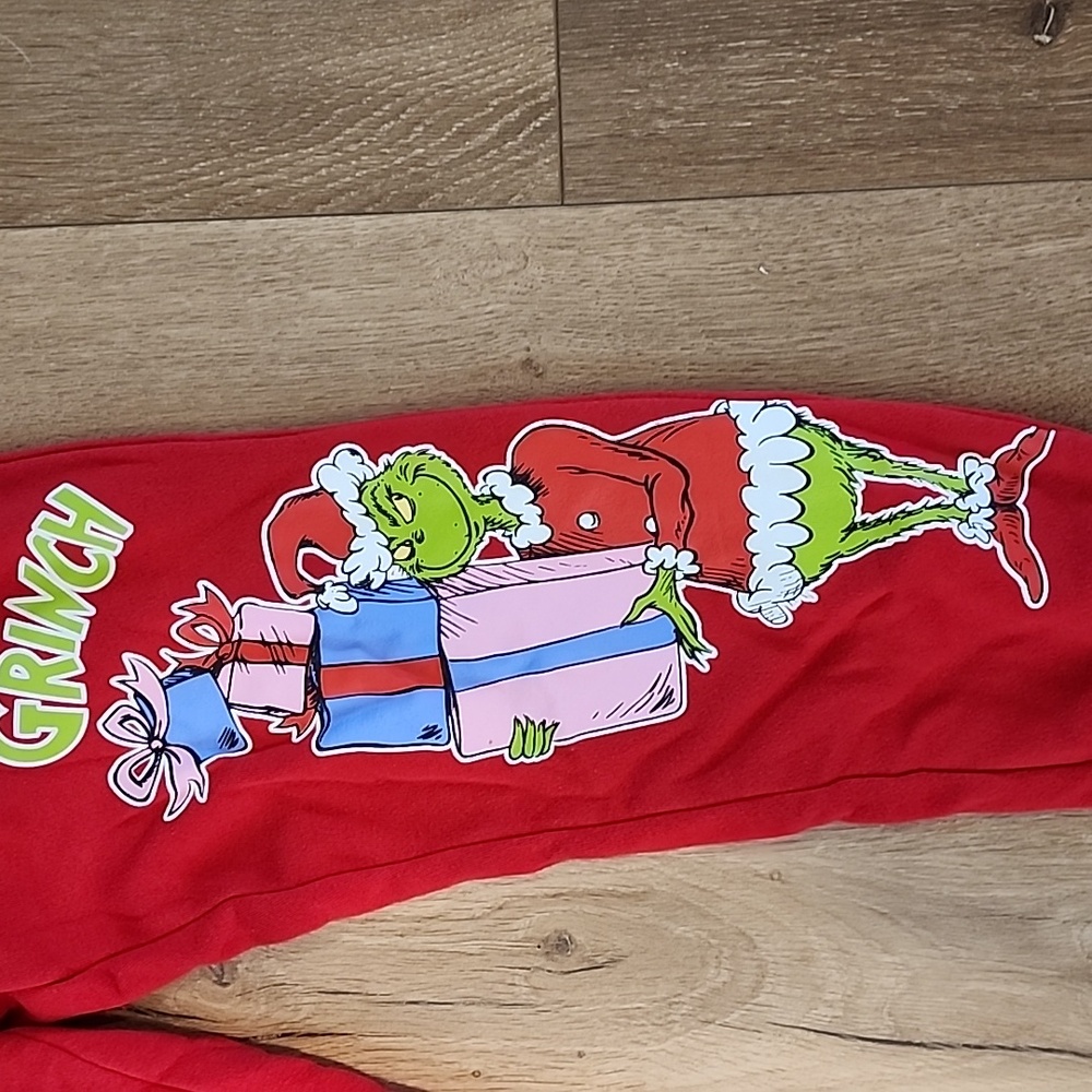 The Grinch Dr Seuss Sweatshirt And Sweatpants Set. - Picture 3 of 5